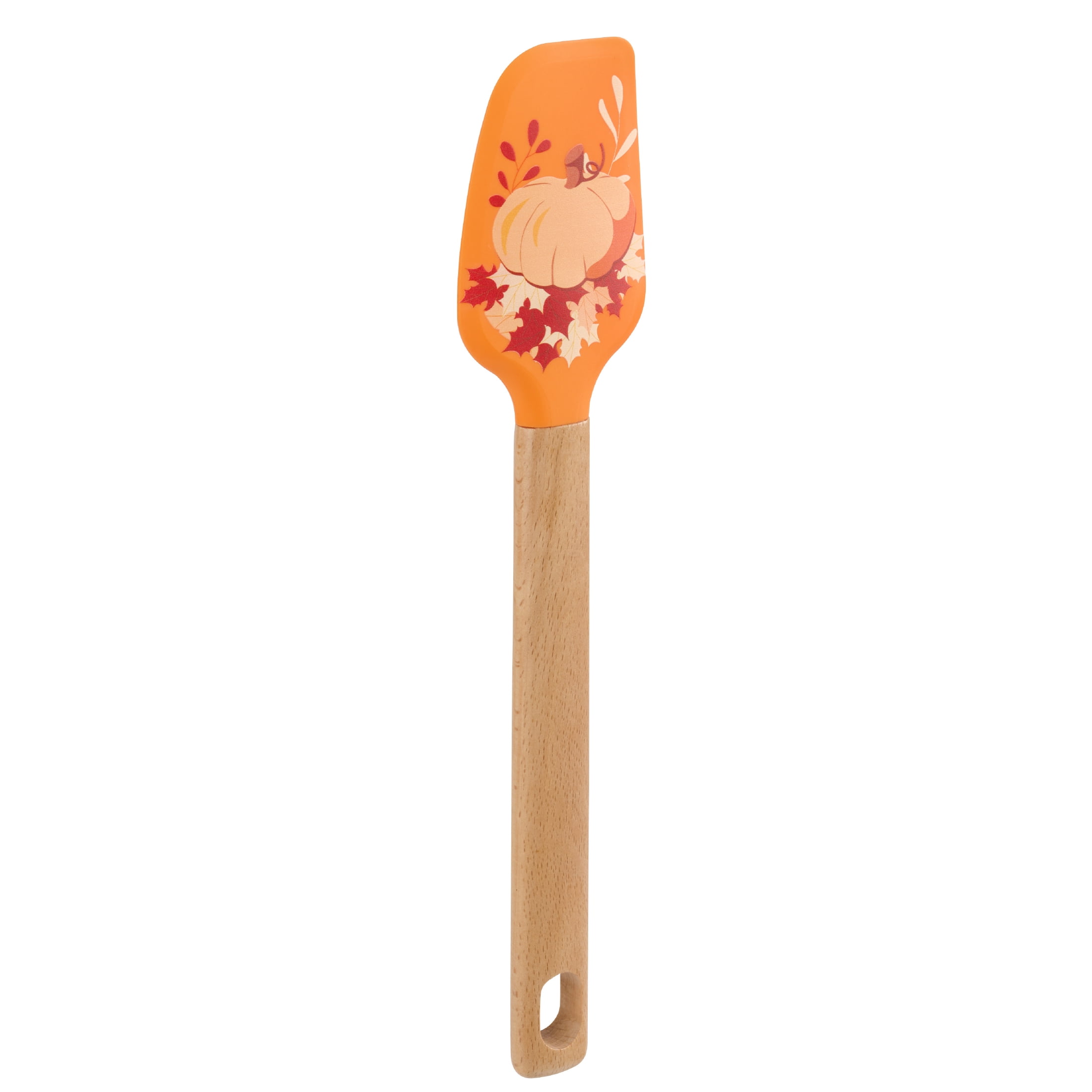 Way-to-Celebrate 12" Silicone Spatula, Orange Pumpkin