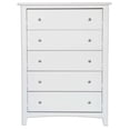 thumbnail image 1 of Solid Wood Five Drawer Chest, 1 of 3