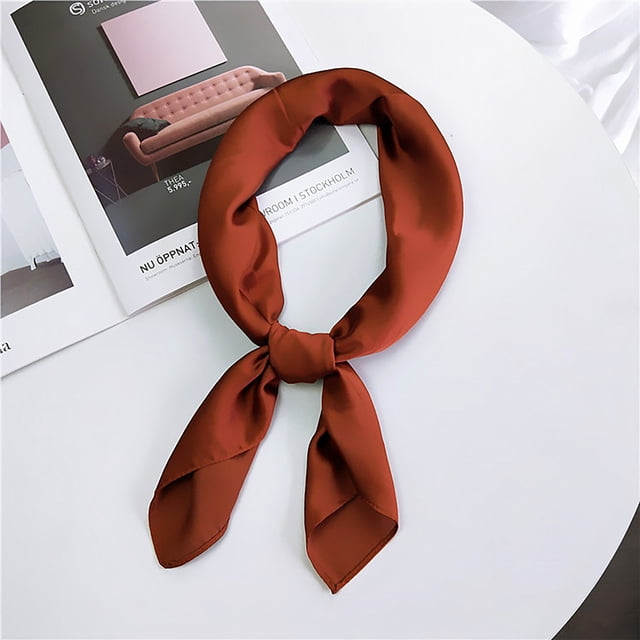 Collier Pendentif Foulard pour Femmes en Coton et Lin Style Ethnique Collier Foulard Doux