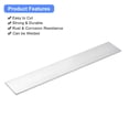 thumbnail image 4 of Unique Bargains Square Aluminum Flat Bar, 6 Pack 1/8' Thickness 2' Width 12' Length, 4 of 5
