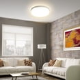 thumbnail image 2 of Amdohai LEDs Ceiling Light Flush Mounting 24W Round Ceiling Lamp for Kitchen Bedroom Hallway (2800-3200K Warm Light), 2 of 8