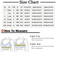 thumbnail image 2 of Lenpel Front Closure Bras for Women Plus Size Comfort Wireless Lace Full Coverage Push up Bralettes Supportive Everyday Bras, 2 of 2