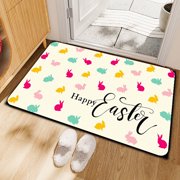 Modern Bath Mat Bath Mats for Shower, Easter Decor Rug for Bathroom Quick Dry Shower Mat, Carpet for Bathroom Bathroom Floor Mat