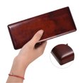 thumbnail image 2 of Boîte de Rangement en Bois avec Accessoires Intérieurs en Tissu Doux pour Instruments, Boîte de Rangement pour 11 Pcs Bassons Roseaux Bois Rouge, 2 of 8