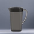 thumbnail image 4 of Pichets en Plastique avec Poignée et Couvercle, Grands Pichets de 3 L pour Boissons, Pichet d'Eau pour Porte de Réfrigérateur avec Poignée, Pichet en Plastique avec Couvercle Rabattable Parfait pour Préparer Thés et Jus, Pichet pour Boissons Froides et Thé Glacé, 4 of 9