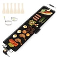 thumbnail image 1 of Costway 35" Extra Large Electric Griddle with 4-Level Thermostat Control and Removable Drip Tray, 1 of 10