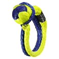 thumbnail image 1 of Bubba Rope BUB176748PRO 0.62 Gator-Jaw Pro Series Synthetic Soft Shackle with Blue & Yellow Eyes, 1 of 1