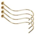 thumbnail image 3 of Billiards Hook, Table Edge Hook, Copper Durable 4Pcs For Billiard Ball Supplies Pool Table, 3 of 8
