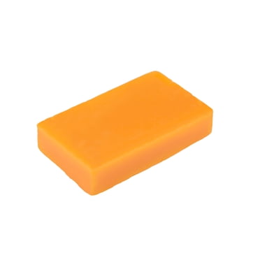 Uxcell 1Pcs Beeswax Block Thread Line Wax Sewing Supplies DIY Tools Orange