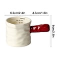 thumbnail image 3 of Tasses à Café et à Thé, Tasses d'Eau en Plastique, Bouteille d'Eau Réutilisable, Petit Pot à Lait pour Café Gradué avec Pot à Lait Gradué, Tasse d'Extraction d'Espressos, Tasse Doseuse en Céramique Délicate, Pot à Lait, 3 of 6