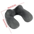 thumbnail image 1 of Inflatable Airplane Pillow, U-Shaped Hump Travel Neck Cushion, Portable Inflatable Neck Support for Travel, Compact Rest Pillow for Plane, Car and Camping Use, 1 of 2