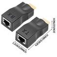 thumbnail image 2 of QIDESHIP Hdmi Extender Pair Pack, Paper Single Network Cable To, Extender 1 Pair, Extender Single Cable to High Definition Network 6 Class Transmitter 30M for Home Decoration Accessory, 2 of 2
