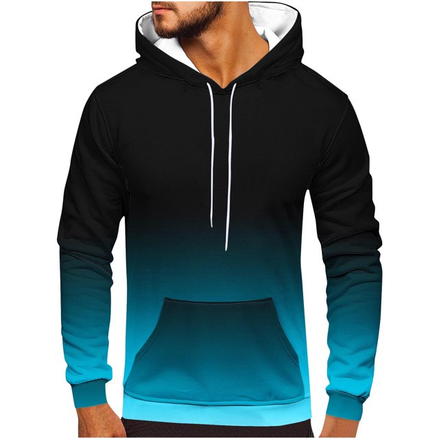 QIPOPIQ Sportswear Men's Pullover Club Hoodie Clearance