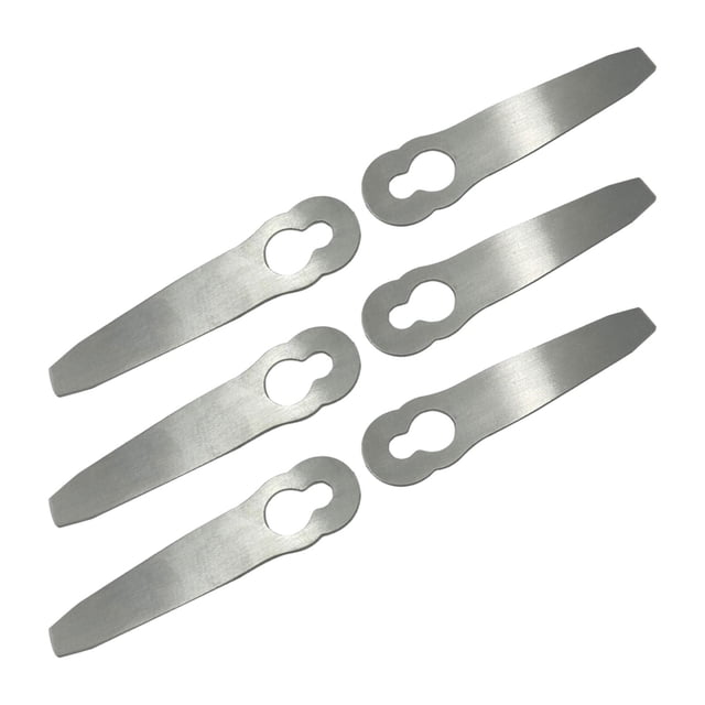 Lame de Scie pour Tondeuse / Lame de Coupe-Herbe / Pièces de Rechange / Remplacement en Métal 6 Pcs