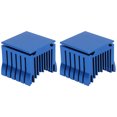 thumbnail image 2 of 2Pcs Aluminium Heatsink Cooler 3D Printer Motherboard South North Bridge Chipset Single CoolingBlue, 2 of 14