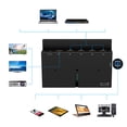 thumbnail image 4 of Commutateur Vidéo, Mixeur Vidéo multi-Caméras Commutateur 2 Méthodes de Commutation Plug and Play avec Support pour Diffusion en Continu en Direct Prise US, 4 of 7