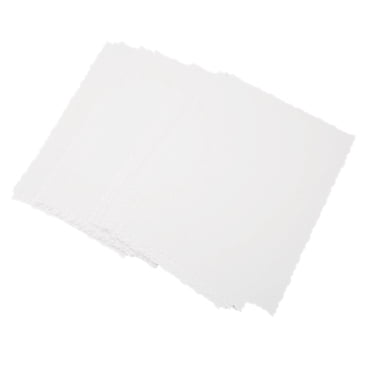 100Pcs Craft Words Cards Paper, Thick DIY White Blank Post Cards For Postcards Party Invitations Greeting Cards