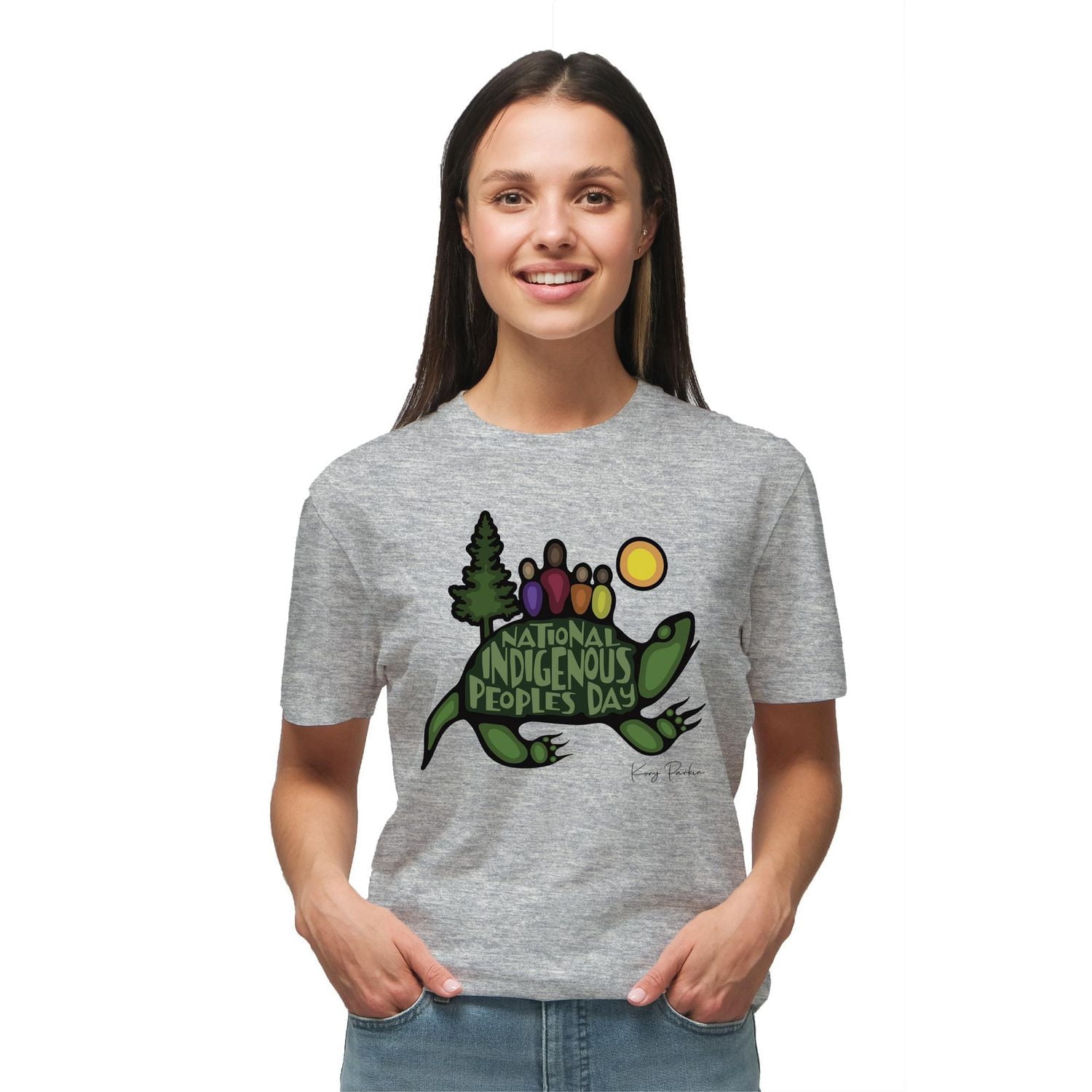 Indigenous Proud Turtle Adult Tee