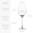 thumbnail image 5 of Crystal Merlot Red Wine Glasses - Set Of 4, 5 of 5