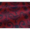 thumbnail image 5 of oneOone Viscose Jersey Fabric Ethnic Ikat Print Fabric BTY 60 Inch Wide, 5 of 5