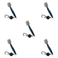 thumbnail image 1 of Redempat Stainless Steel Golf Club Brush Portable Solid Color Shoe Brushes Blue with Lid 5Set, 1 of 6