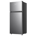 thumbnail image 2 of Hisense 19in. 4.4 cu. ft Stainless Steel Look Compact Top Mount Refrigerator, 2 of 3