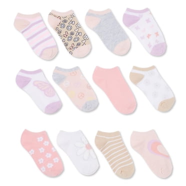 Lot de 12 paires de socquettes George pour filles