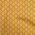 thumbnail image 1 of oneOone Rayon White Fabric Block Craft Projects Decor Fabric Printed By The Yard 56 Inch Wide-JL, 1 of 5