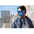 thumbnail image 5 of FEISEDY Visière Intégrale pour le Visage Lunettes de Protection Écran Miroir Lunettes de Soleil Anti-Buée B2781, 5 of 5