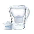 thumbnail image 1 of Aquavero Water Filter Pitcher - Aspen White, 1 of 1