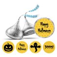 thumbnail image 1 of Darling Souvenir  Halloween Theme Stickers for Candy Chocolate Labels 190 Pcs-Yellow, 1 of 2