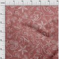 thumbnail image 3 of oneOone Tissu Polyester Spandex Marron pour Robe de Mer Tissu Imprimé au Mètre 56 Pouces de Large, 3 of 4