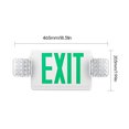 thumbnail image 3 of Yeacher LEDs Exit Sign Emergency Light Two-Head Adjustable Combo Wall-Mounted Lamp for Residential Commercial Garage, 3 of 8