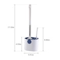 thumbnail image 3 of Birdeem Toilet Bowl Cleaner, Toilet Bowl Brush, Toilet Brush With, Bathroom Toilet Bowl Brush Set, Non-Slip Handle, Wall Mounted/Floor Standing, Toilet Bowl Cleaner Brush, Toilet Brush Set, 3 of 6
