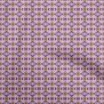 thumbnail image 1 of oneOone Silk Tabby Purple Fabric Asian Kilim Sewing Craft Projects Fabric Prints By Yard 42 Inch Wide, 1 of 5