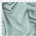 thumbnail image 4 of Soimoi Green polyester Crepe Fabric Floral Alphabet Text Print Fabric by the Yard 52 Inch Wide, 4 of 5