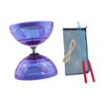 thumbnail image 3 of Lipstore Ensemble de Diabolo Chinois Amusant Portable Robuste 3 Roulements pour Enfants Débutants Extérieur, 3 of 8