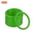 thumbnail image 3 of Unique Bargains 6cm Plastic Carnival Ringtoss Rings Hoop Party Favor Game, Green 24 Pack, 3 of 5