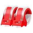 thumbnail image 1 of 2Rolls Packing Tapes with 2 Refillable Dispenser,Heavy Duty Packaging Tape 1.88 Inch X 55Yards,Adhesive Packaging Tape, 1 of 7