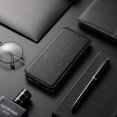 thumbnail image 4 of Case for iPhone XR Flip Cover Wallet Flip Cover Magnetic Protective - Black, 4 of 5