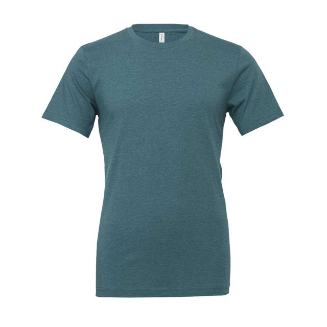 Bella + Canvas T-Shirt Unisexe en Jersey CVC Chiné