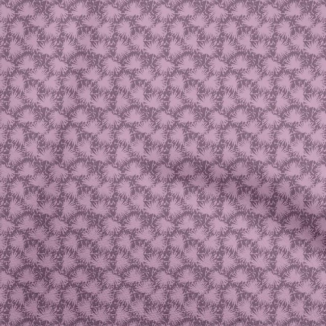 oneOone Cotton Flex Mauve Fabric Tropical Sewing Craft Projects Fabric Prints By Yard 40 Inch Wide