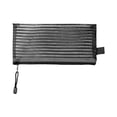 thumbnail image 2 of Mohdy 1Pc Solid Color Striped Hollowed-Out Horizontal Mesh Pencil Case,Document Storage,Black A,Zipper Mesh Pouch Pencil Pen Case Pencil Storage Pouches Pencil Bag Multipurpose Travel Bags, 2 of 9