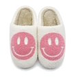 thumbnail image 4 of Pantoufle en Peluche Confortable à Visage Souriant, Pantoufle Douillette en Peluche Chaude à Enfiler pour la Maison avec Mousse Mémoire, Pantoufles en Fourrure à Enfiler pour la Maison, Pantoufle Coussinée, Taille 4, Rose, 4 of 4