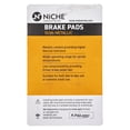 thumbnail image 4 of Niche Semi-Metallic Brake Pad Set for Harley-Davidson Tri Glide Motorcycle MK1002833, 4 of 8