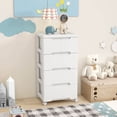 thumbnail image 2 of Costway 2 Pcs Chariot de Rangement Roulant en Plastique à 5 Tiroirs avec 4 Roues Universelles Commode Armoire, 2 of 9