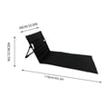thumbnail image 3 of Meitianfacai Foldable Beach Mat With Backrest 110 X 38 Cm Adjustable Beach Sun Mat Fabric Beach Lounger Reclining Mat Sun Lounger Padded Beach Mat With Backrest, 3 of 4