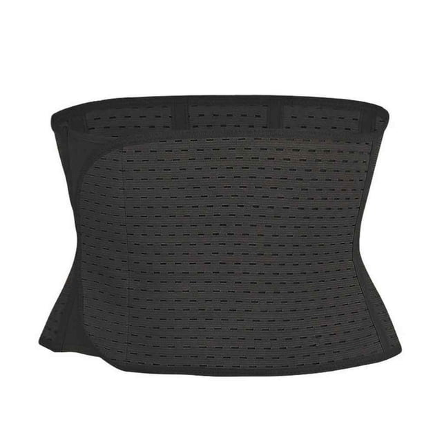 kurtrusly BEST POSTPARTUM POST NATAL MATERNITY ABDOMINAL STOMACH BELLY RECOVERY BELT BAND Black 1Set