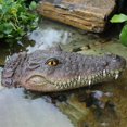 thumbnail image 2 of GROWTH TANK Fausse Tête de Crocodile Flottante Jouet de Farce Canards Dissuasifs Statues d'Extérieur Alli, 2 of 8