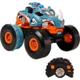 thumbnail image 1 of Hot Wheels Monster Trucks HW Transforming Rhinomite RC in 1:12 Scale with 1:64 Scale Toy Truck, 1 of 7